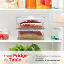 Bacon Container For Refrigerator (2 Pack) Fridge Storage Organizer | Cheese & Deli Storage Container | Bacon Keeper | Cold Cuts Meat Saver | Cheese Holder, BPA Free-4
