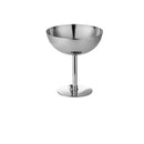 Ice Cream Cup, 4Pcs Stainless Steel Serving Dessert Bowls Cups Sauce Bowls Mini Round Footed Yogurt Snack Candy Cups for Salad Fruit Pudding Christmas Party-2