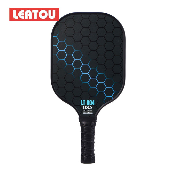 Green Pickleball Set With 2 Paddles-4 Balls And Black Carrying Bag