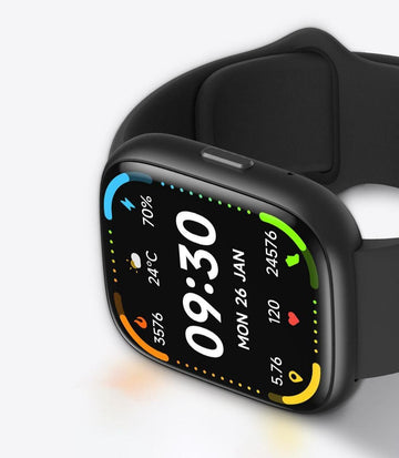 Green Unisex Health Monitoring Smart Watch with Call Function - 0