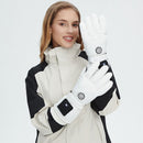 Outdoor Smart Heated Winter Gloves White-1