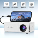 White M3S 1080P Mini Projector USB-Powered Version Includes Manual-2