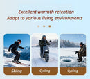 Winter Self-Heating Windproof Touchscreen Gloves-Beige Black-7