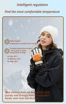 Winter Self-Heating Windproof Touchscreen Gloves-Blue Black-4