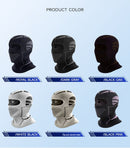 Black and Pink Unisex Windproof Ski Balaclava, Thermal Neck Gaiter & Motorcycle Face Mask-3
