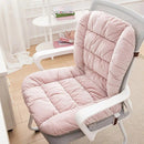 Winter Thick Fleece Seat & Back Cushion Set - 90cm Sofa Office Chair Warmer (YELLOW)-14