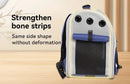 Cat Backpack Carrier - Lightweight, Foldable, Shape-Retaining Travel Bag for Cats and Small Dogs up to 8kg(Milk coffee color)-9