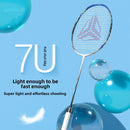ESPER Explorer V2 Susanoo 7U Ultra-Light Badminton Racket 30T/40T High-Elastic Carbon Fiber with Grip and Gift Box Suitable for Beginners and Advanced Players.（blue)-3