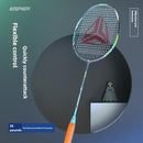 ESPER V4 Badminton Racket 82g Lightweight 4U Full Carbon Fiber All-Around Professional Match Training Durable Stylish Racket(Fluorescent yellow-green)-3