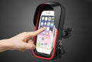 Bike Frame Bag Waterproof Bike Phone Mount Holder Bikes Accessories Gifts - Red-3
