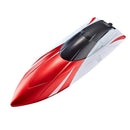 2.4GHz RC Speed Boat Toy - Remote Control Racing Yacht for Pools & Lakes Red-2