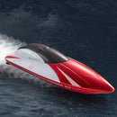 2.4GHz RC Speed Boat Toy - Remote Control Racing Yacht for Pools & Lakes Red-6