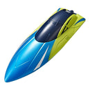 2.4GHz RC Speed Boat Toy - Remote Control Racing Yacht for Pools & Lakes Blue-4