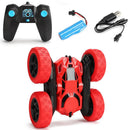 2.4GHz Remote Control Car Toy 4WD Rotating RC Car Toy Red-1