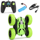 2.4GHz Remote Control Car Toy 4WD Rotating RC Car Toy Green-1