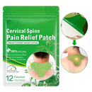 Mugwort Cervical Heat Patches: Herbal Patches for Neck and Shoulder Stiffness and Soreness in “Text Neck” Sufferers (48 pcs/4 boxes)-1
