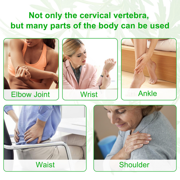 Mugwort Cervical Heat Patches: Herbal Patches for Neck and Shoulder Stiffness and Soreness in “Text Neck” Sufferers (48 pcs/4 boxes)