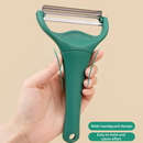 Dual Blade Vegetable Peeler & Cabbage Shredder, 2 in 1 Stainless Steel Julienne Slicer for Cabbage, Carrot, Potato, Fruit Salad Making-5