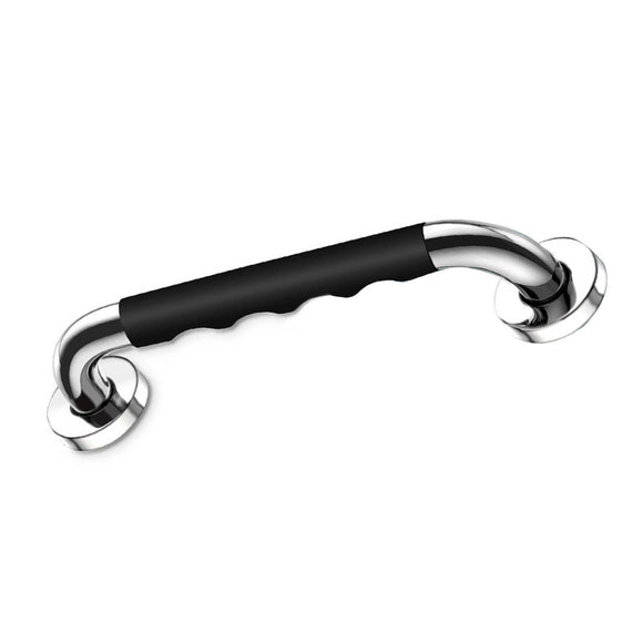 Stainless Steel Grab Bars Rust Resistance Shower Grab Bar with Skid Resistance Silicone for Bathroom Hospital