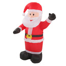 Christmas Inflatable Santa Waterproof Tear Resistance Inflatable Santa Decoration with LED Lights 100-240V AU Plug-2