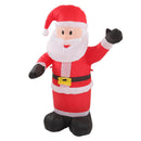 Christmas Inflatable Santa Waterproof Tear Resistance Inflatable Santa Decoration with LED Lights 100-240V AU Plug-3