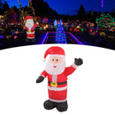 Christmas Inflatable Santa Waterproof Tear Resistance Inflatable Santa Decoration with LED Lights 100-240V AU Plug-11