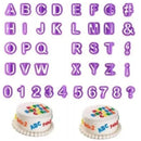 40pcs Numeral Alphabetic Cake Stencils Semiotic Food Grade Plastic Cake Topper Decorative Fillings for Home Baking-6
