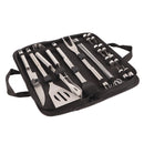 20pcs Barbecue Utensils Food Grade Stainless Steel Skewer Fork Knife BBQ Tool Set for Camping Hiking-4