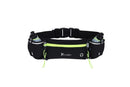 Hydration Running Belt with 2 Water Bottles and Phone Pouch for Marathon Hiking - Green-1