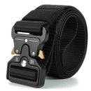 Nylon Tactical Belt Quick-Release for Outdoor Work Daily - Black-11