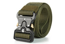 Nylon Tactical Belt Quick-Release for Outdoor Work Daily - Army Green-5