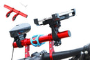 20cm Aluminum Alloy Bicycle Handlebar Extender Mount for Bike Accessories Red-8