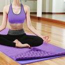 Non-slip High Temperature Yoga Towel Blue 183x63cm Microfiber 1pc-2
