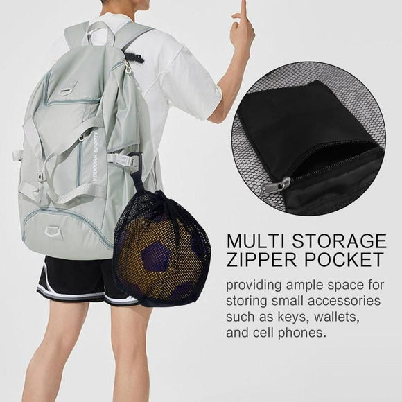 Basketball net bag, football bag, ball bag, drawstring net bag, special for training, can hold balls