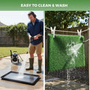 CARLA HOME Dog Grass Pad with Tray - 3-Layer - Outdoor - Puppy Potty Pad Grass-5