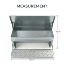 CARLA HOME Automatic Chicken Feeder Treadle - Galvanized Steel-4