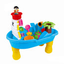 Children's Pirate Theme Ship Sand & Water Table for Creative Play-1