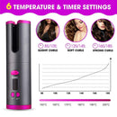 Cordless Ceramic Automatic Hair Curler for Portable Hair Styling-4