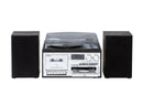 Audio Home Entertainment System (Black) Turntable, CDs, Vinyl, Wireless Streaming & More-3