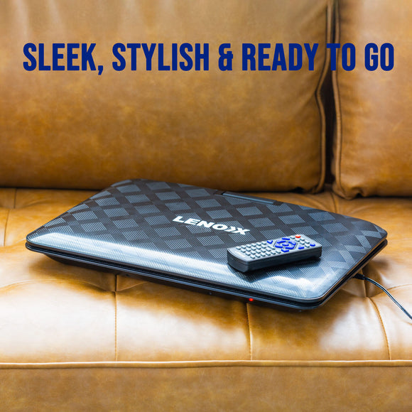 15.4" Swivel Portable DVD Player & Screen, Rechargeable Entertainment