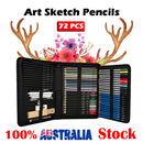 72pcs Professional Drawing Artist Kit Set Pencils and Sketch Charcoal Art Tools-1