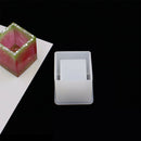 Silicone Mold Resin Epoxy Crystal Crafts Making Brush Pot Pen Holder Mould DIY-11