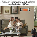 Infrared Electric Wall Heater Patio Bathroom Heat Waterproof Strip with Remote-8
