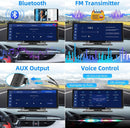 10.26" 4K Dash Cam Car Stereo For Apple Carplay & Android Auto GPS Rear Camera-4