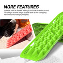 X-BULL Recovery tracks Sand tracks KIT Carry bag mounting pin Sand/Snow/Mud 10T 4WD-GREEN Gen3.0-3