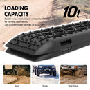 X-BULL Recovery Tracks Sand Track Mud Snow 2 pairs Gen 2.0 Accessory 4WD 4X4 - Black-3