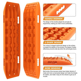X-BULL Recovery tracks Sand Trucks Offroad With 4PCS Mounting Pins 4WDGen 2.0 - 0