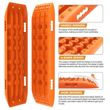 X-BULL Recovery tracks Sand Trucks Offroad With 4PCS Mounting Pins 4WDGen 2.0 - 0