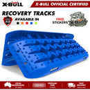 X-BULL Recovery tracks Sand tracks 2pcs Sand / Snow / Mud 10T 4WD Gen 2.0 - blue-1