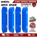 X-BULL Recovery tracks Sand tracks 2 pairs Sand / Snow / Mud 10T 4WD Gen 2.0 - blue-1